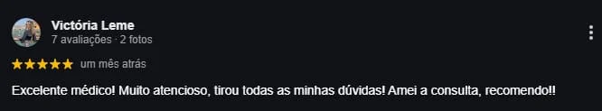 comentários de clientes