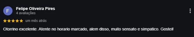comentários de clientes