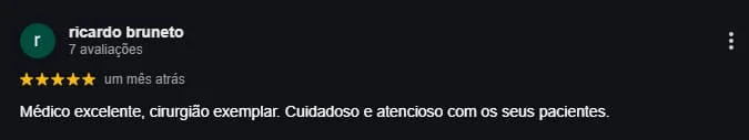 comentários de clientes