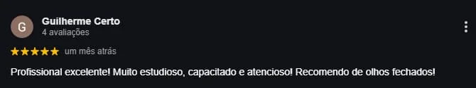 comentários de clientes